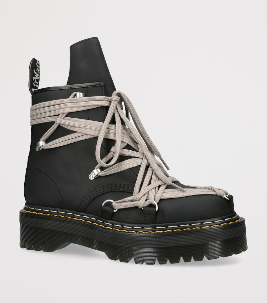 Rick Owens x Dr. Martens Quad Sole 1460 Megalace Boots