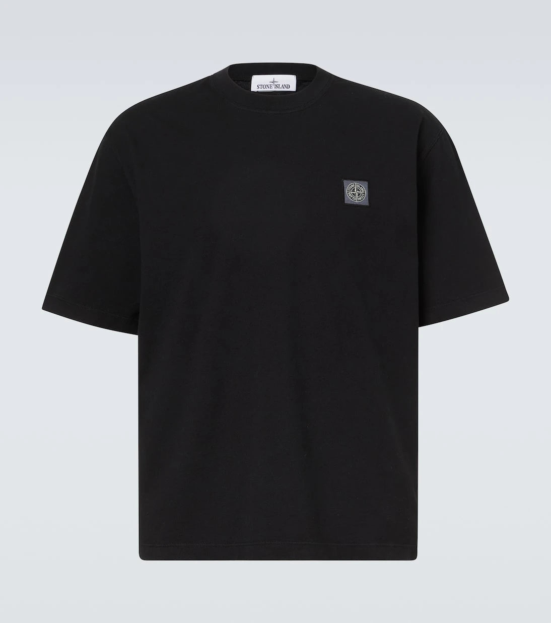 Stone Island - Embroidered cotton jersey T-shirt