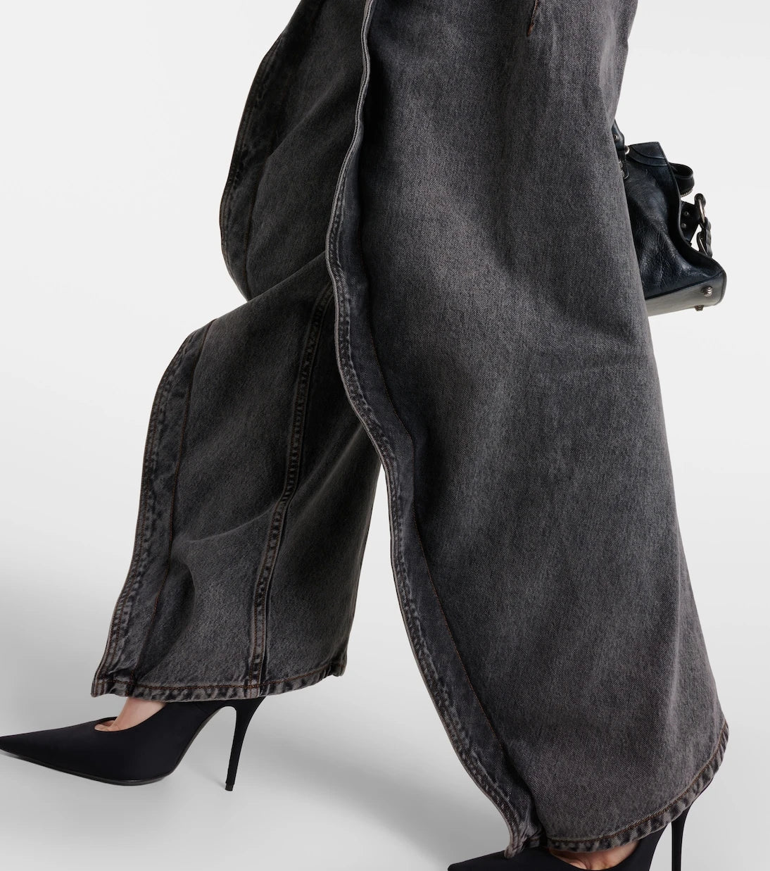 Y/Project - Paneled straight jeans