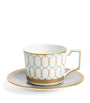 Renaissance Grey Coffee Cup & Saucer (70ml)