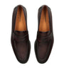 Grained-Leather Diezma Loafers
