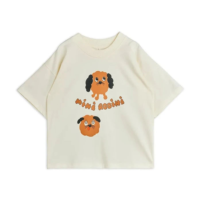Детска памучна тениска Mini Rodini Doggie
