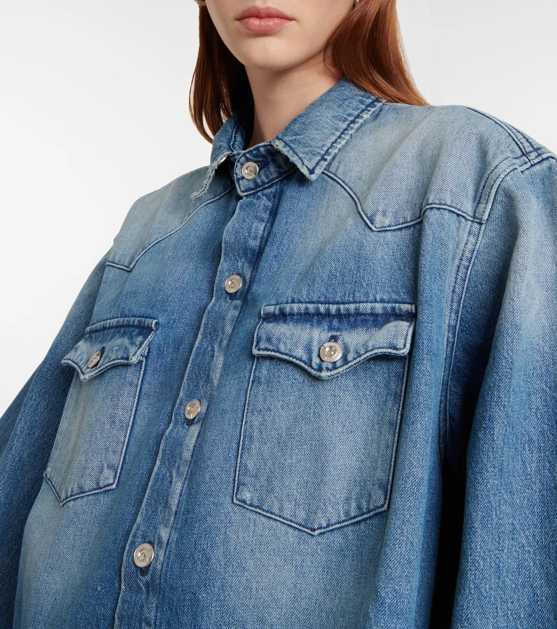 3x1 N.Y.C. - Stefy oversized denim shirt