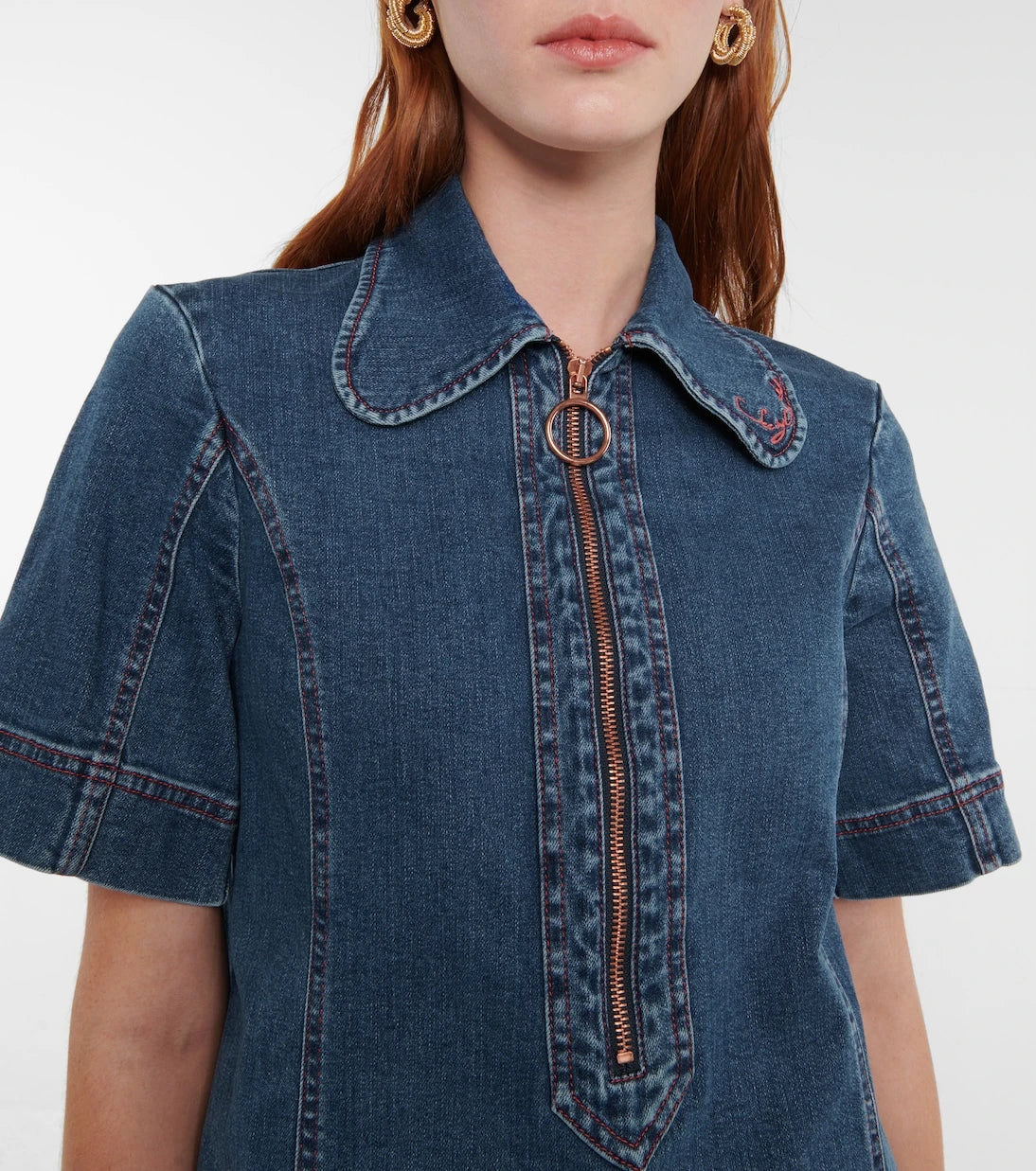 See By Chloé - Denim minidress