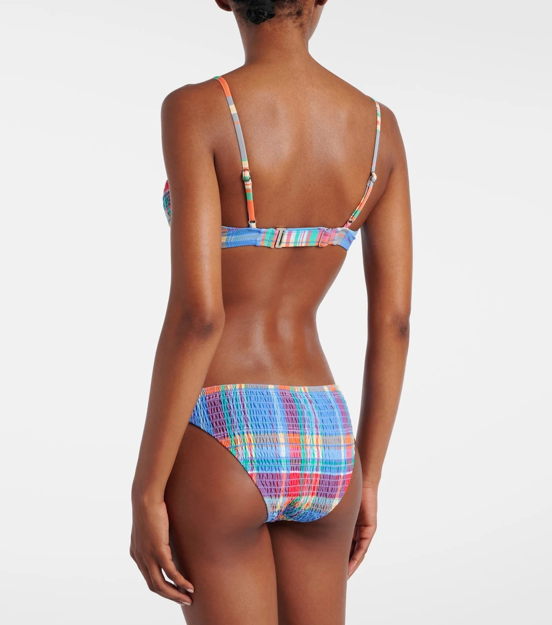 Polo Ralph Lauren - Devin Hipster checked bikini bottoms