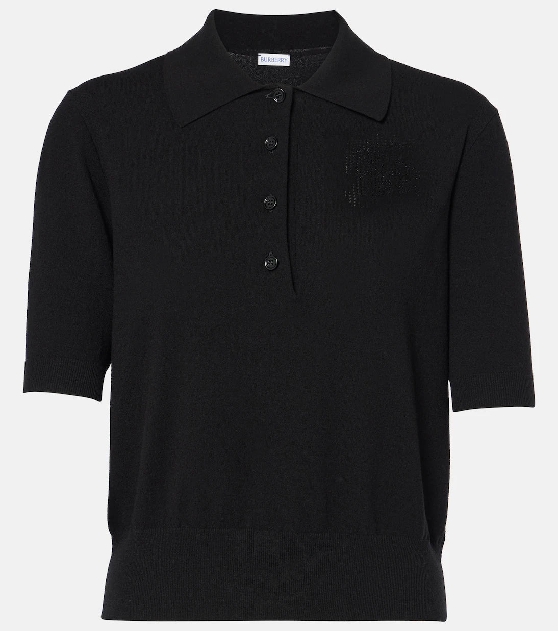 Burberry - Cotton-blend polo shirt