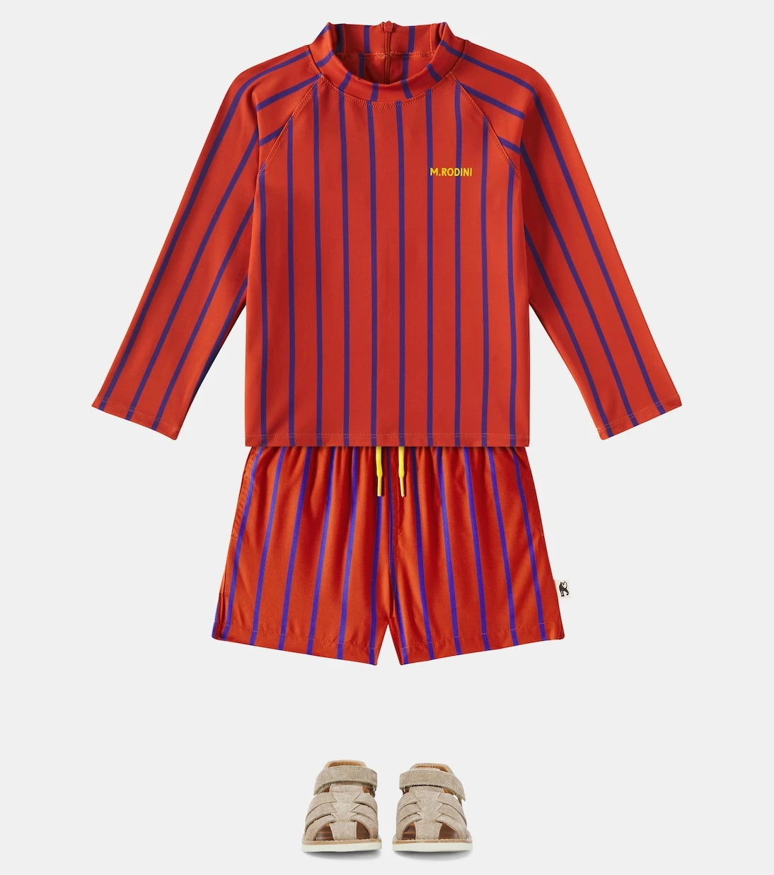Mini Rodini - Striped rashguard top