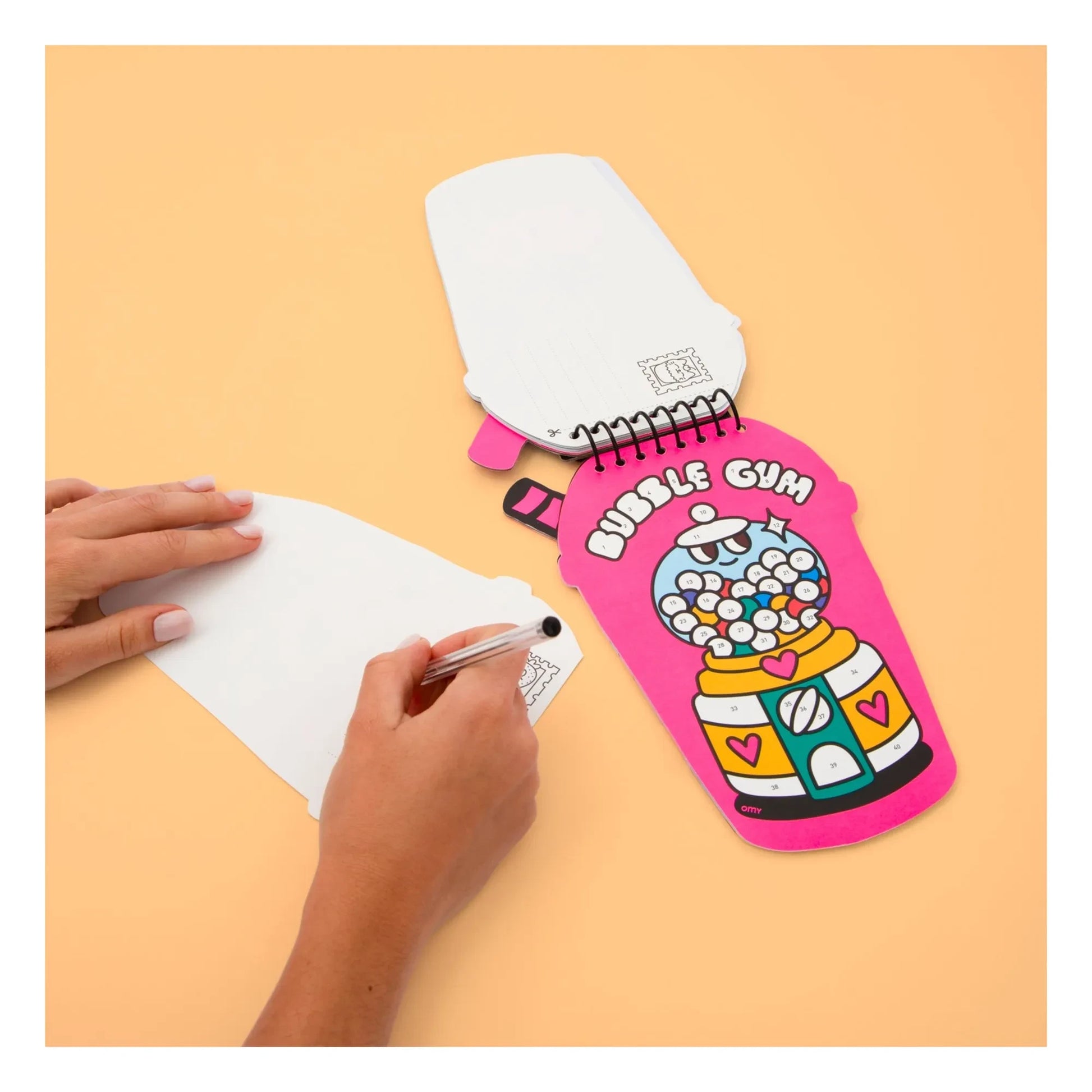 Omy - Bubble Tea activity book with stickers