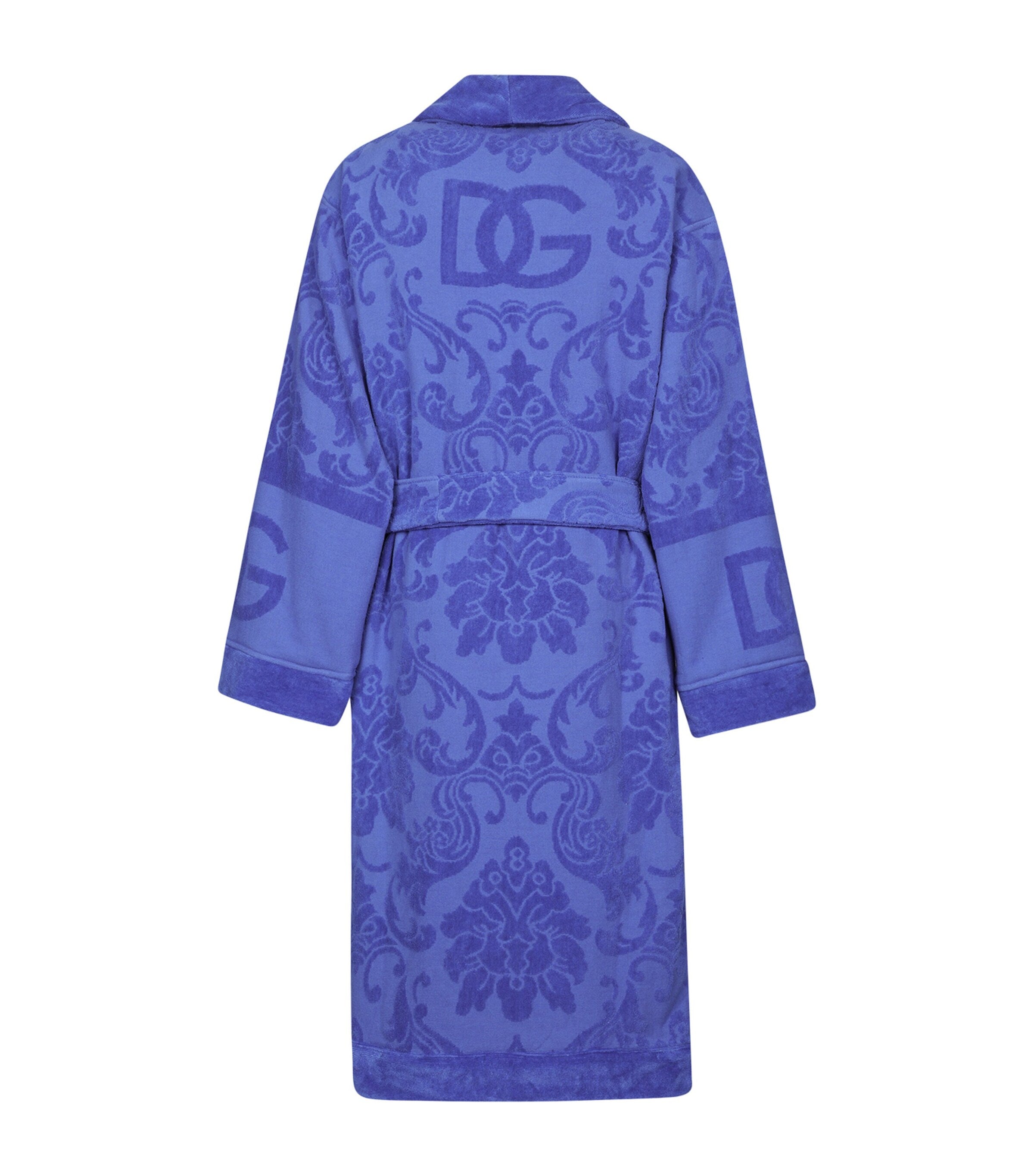 Dolce & Gabbana Casa Terry Cotton DG Logo Robe
