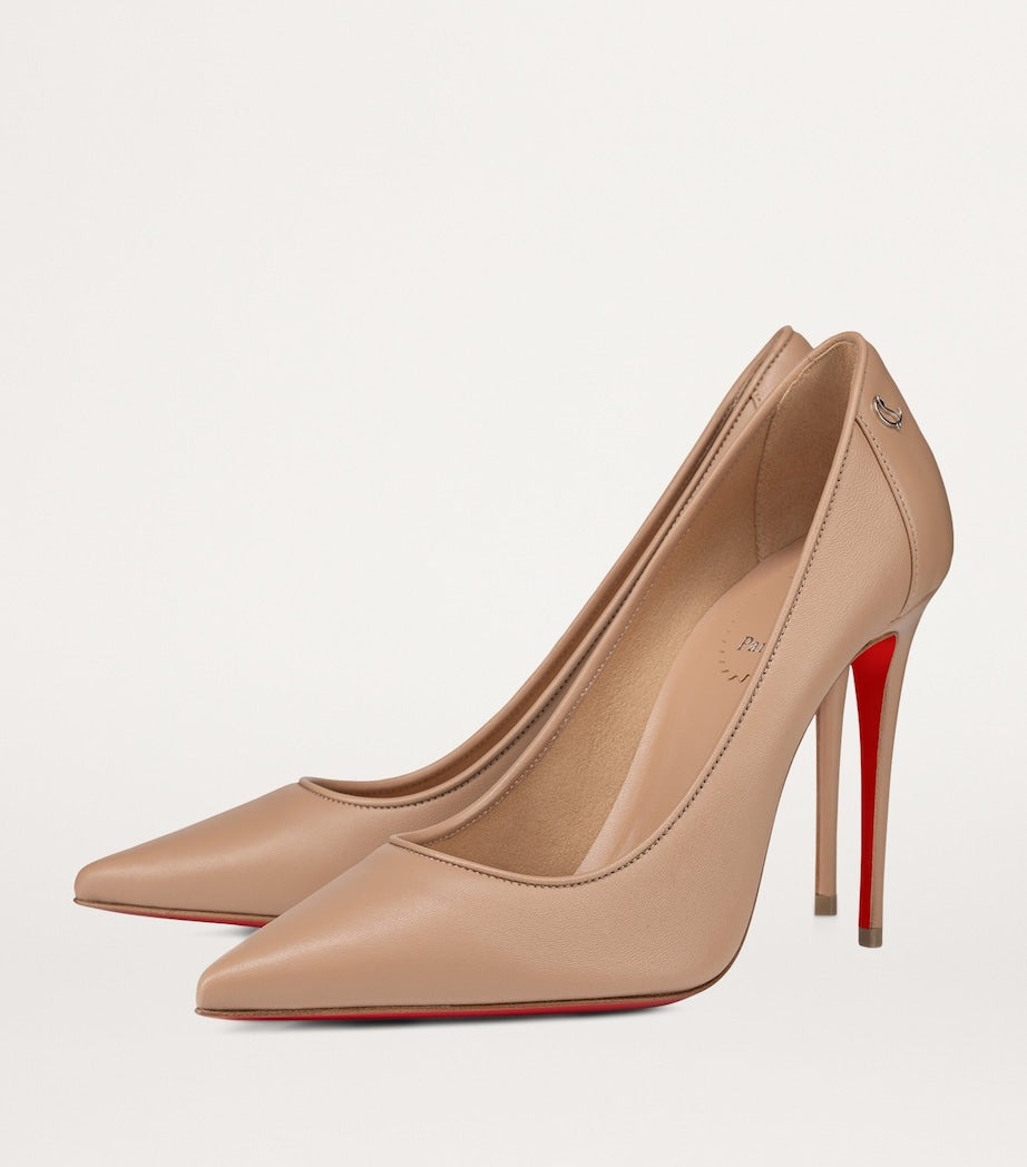 Christian Louboutin Nude Sporty Kate Nappa Leather Pumps 100