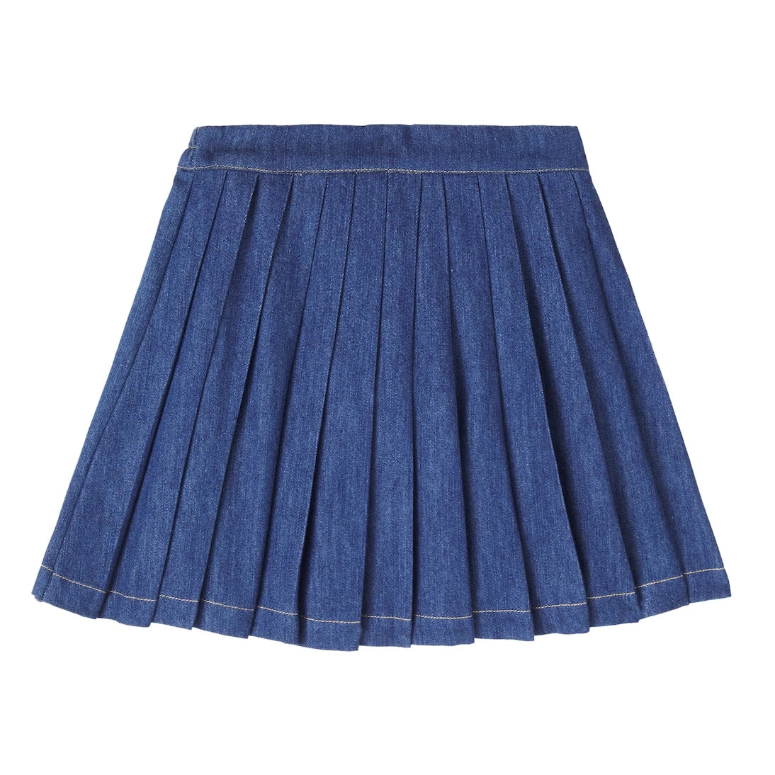 C'era Una Volta - Benedetta pleated denim skirt
