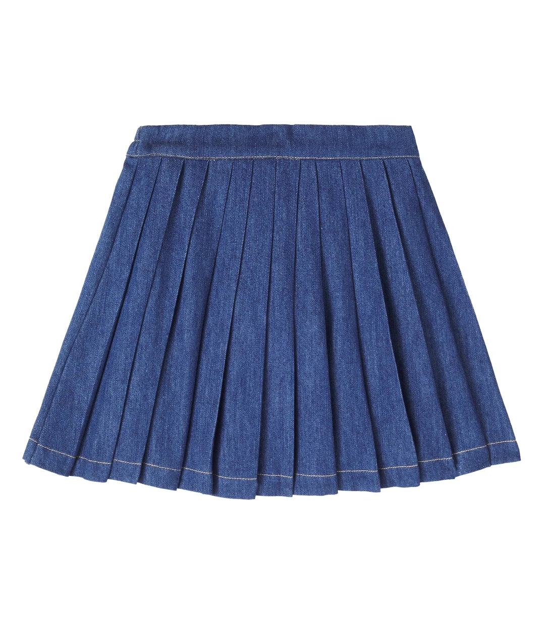 C'era Una Volta - Benedetta pleated denim skirt