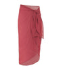 AWAY THAT DAY Burgundy Santorini Sarong