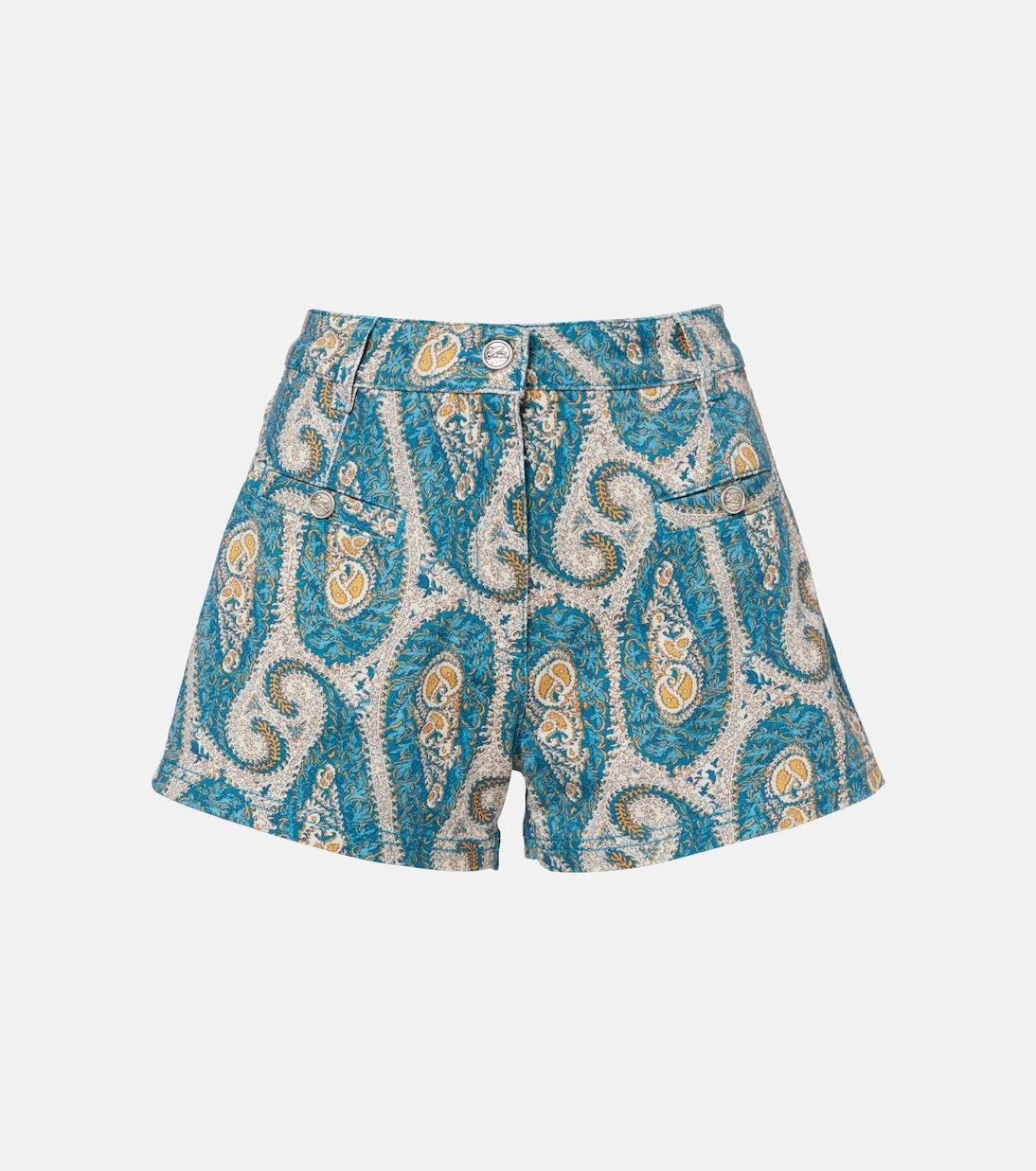 Etro - Paisley denim şort