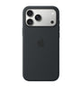 Black Silicone iPhone 17 Pro MagSafe Case