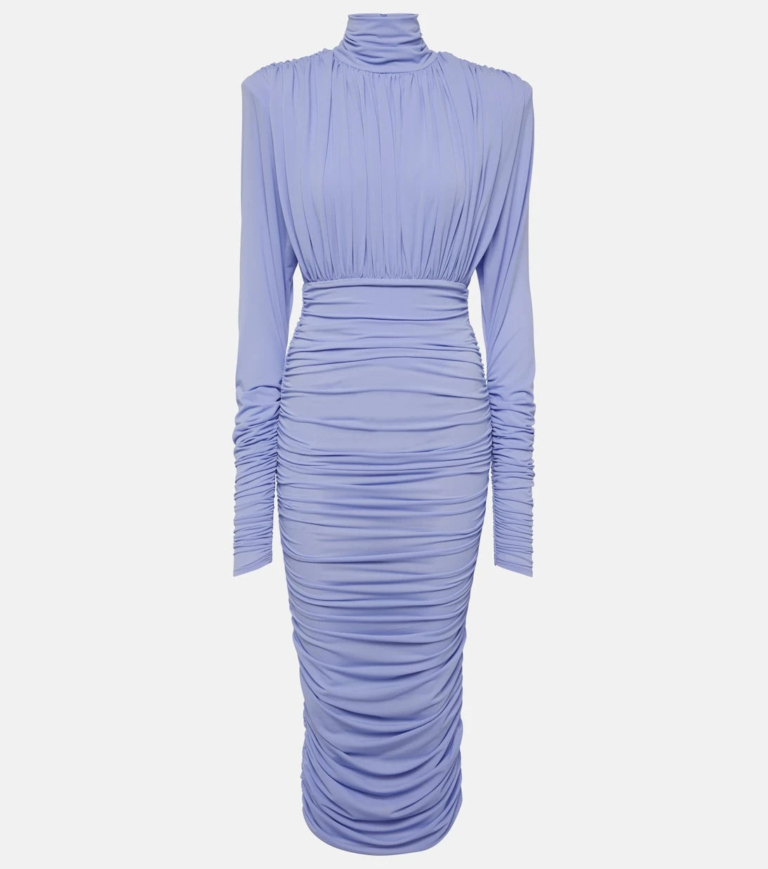 Alex Perry - Ruched crêpe jersey midi dress