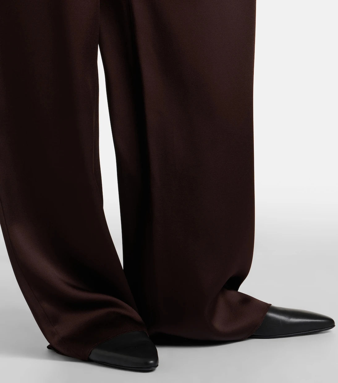 Max Mara - Elegante satin wide-leg pants