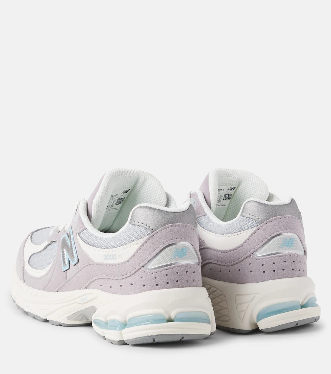 New Balance Kids - حذاء رياضي 2002 بحواف من الشمواه