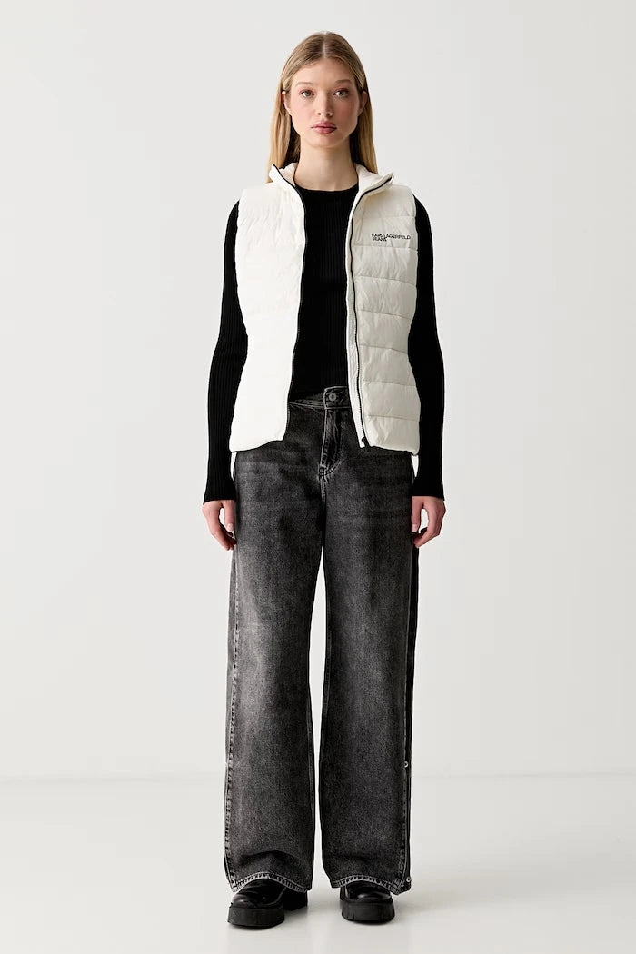 Karl Lagerfeld Jeans дънки wide leg дамски