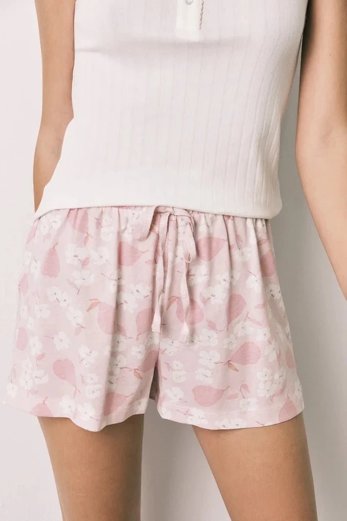 women'secret iki parçalı pamuklu kadın pijama seti