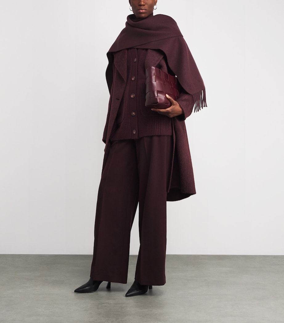 Wool Cecile Scarf MARASCHINO