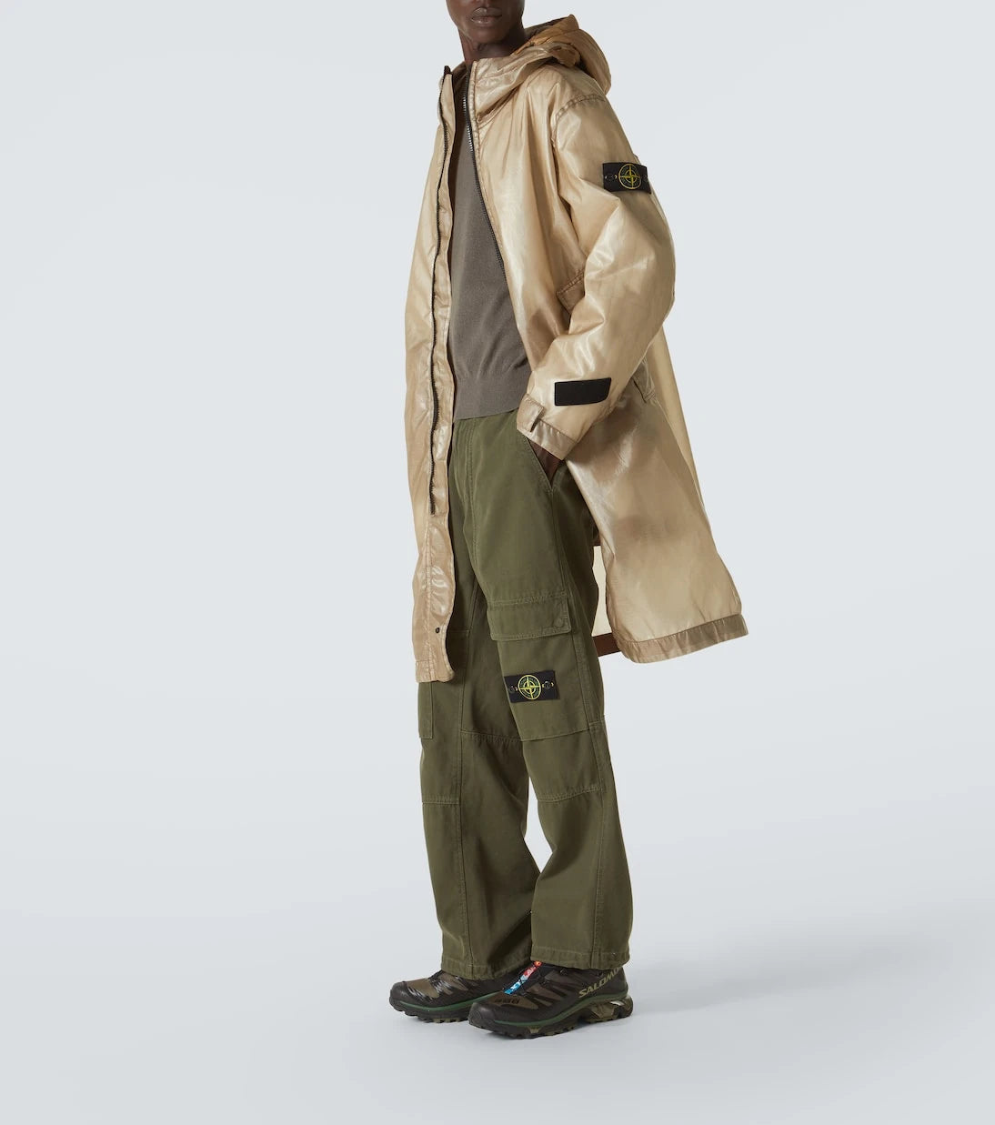 Stone Island - سترة باركا كومباس