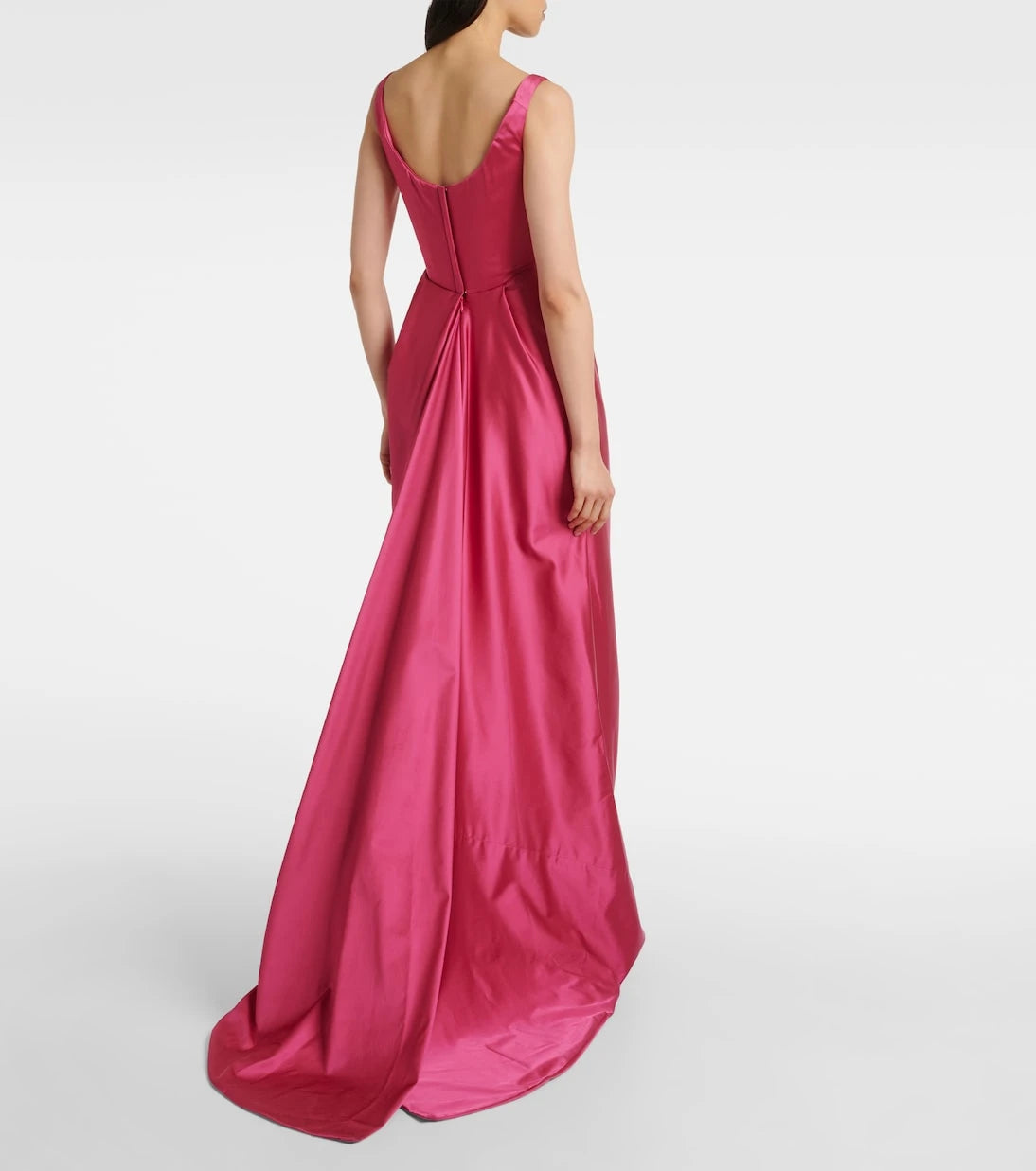 Vivienne Westwood - Crêpe satin corset gown