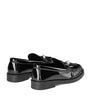 Jimmy Choo Black Patent Leather Addie Loafers