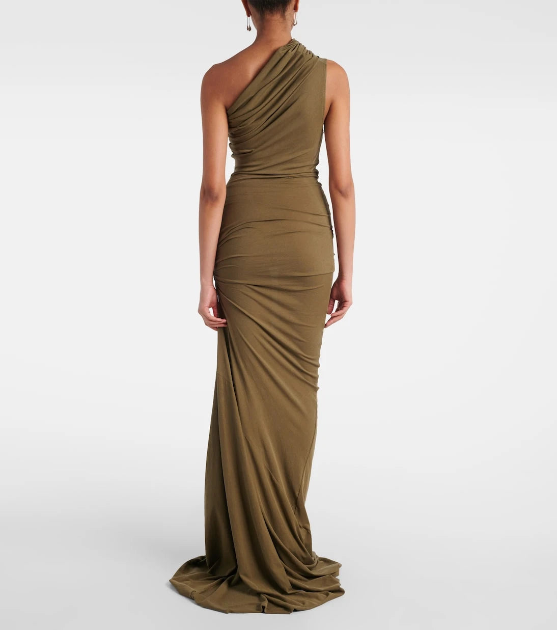 Entire Studios - Draped one-shoulder maxi dress