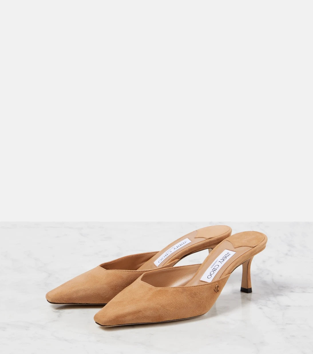 Jimmy Choo - Vivi 65 suede mules