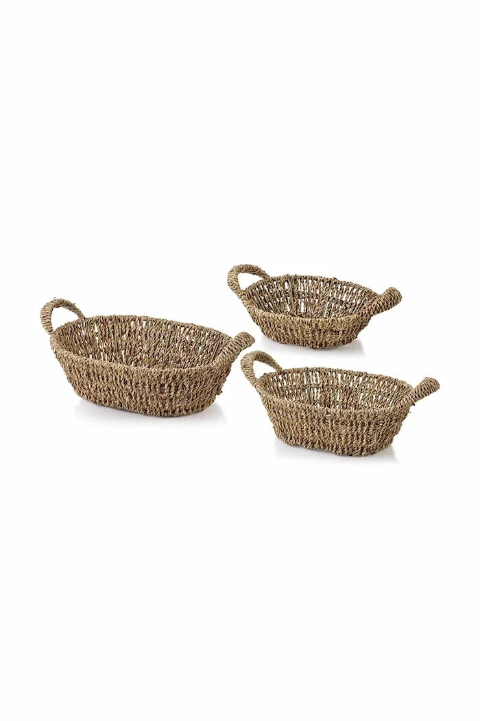 Affek Design Amparo Saklama Sepeti Seti 30 x 23 x 9 / 27 x 20 x 8 / 24 x 17 x 7 cm (3 Parça)
