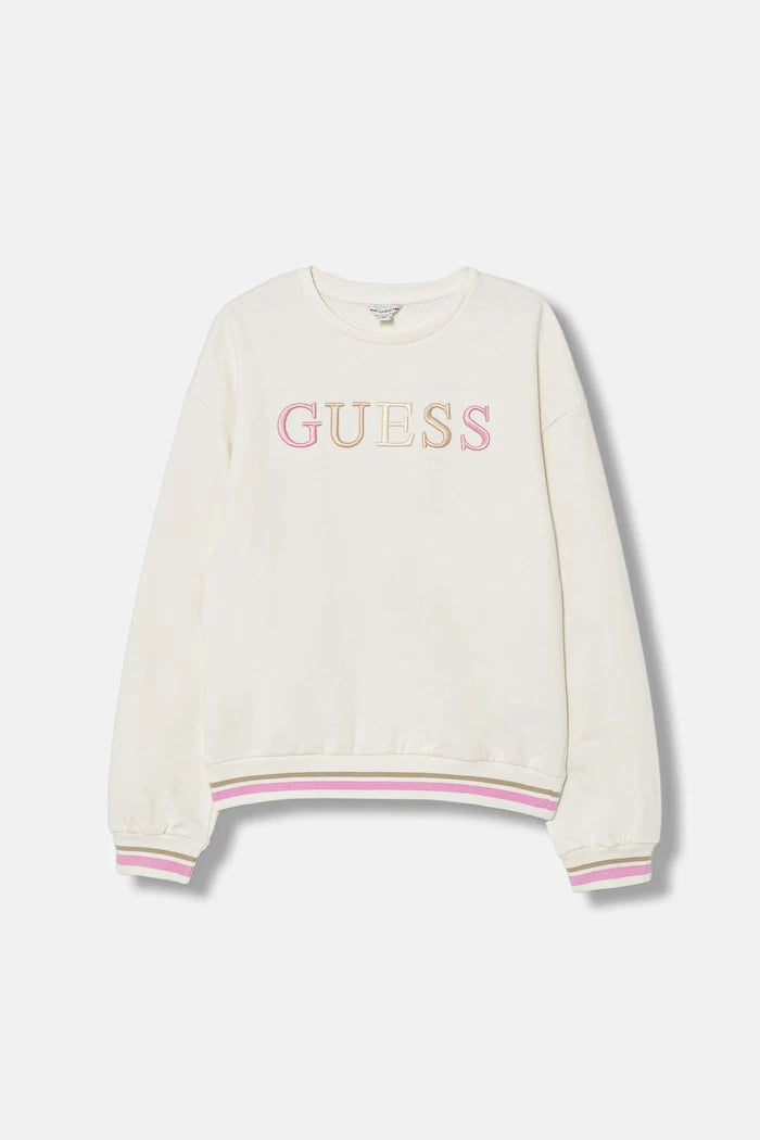 Çocuk Pamuklu Sweatshirt Guess