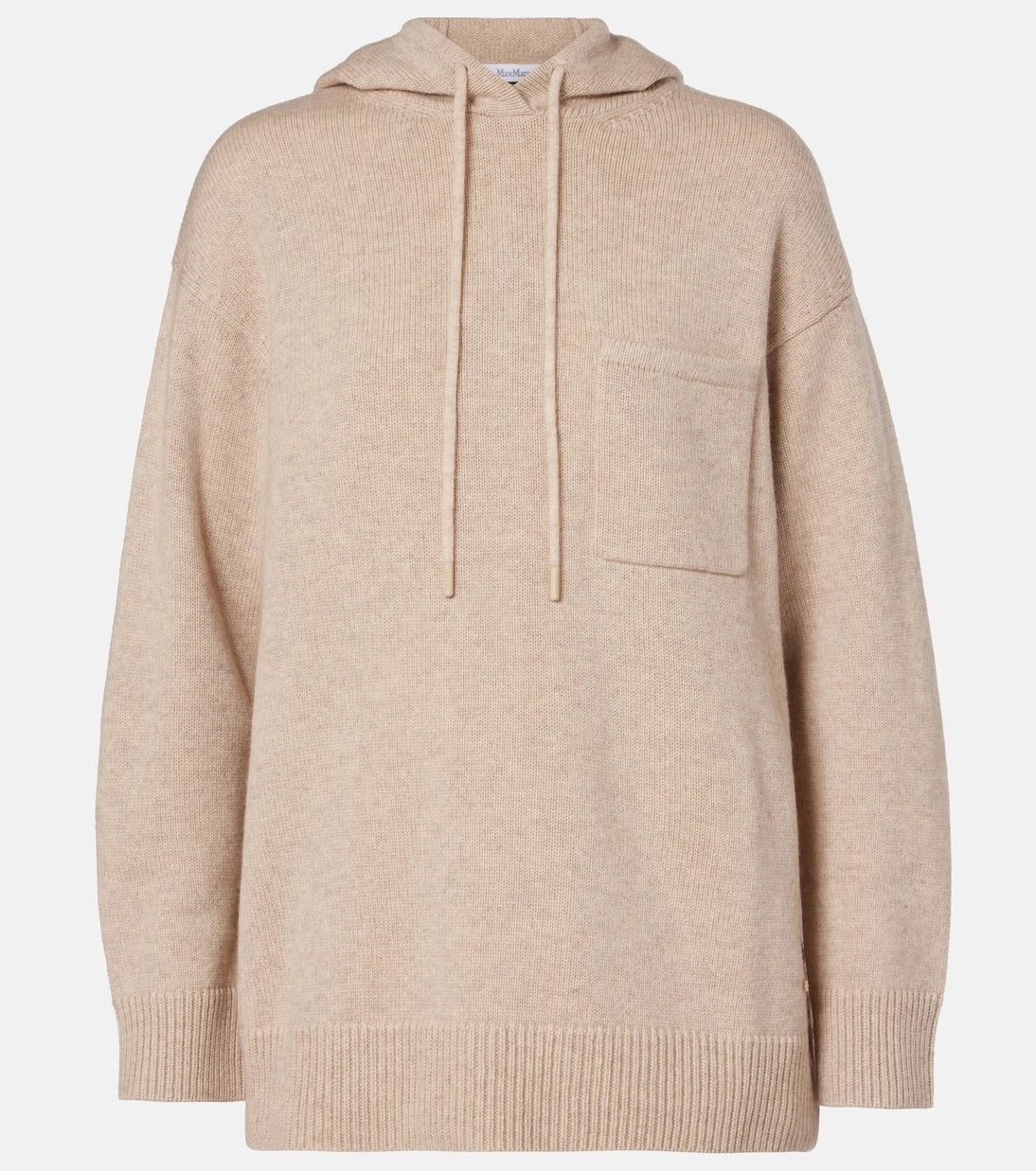Max Mara - Liana wool and cashmere hoodie
