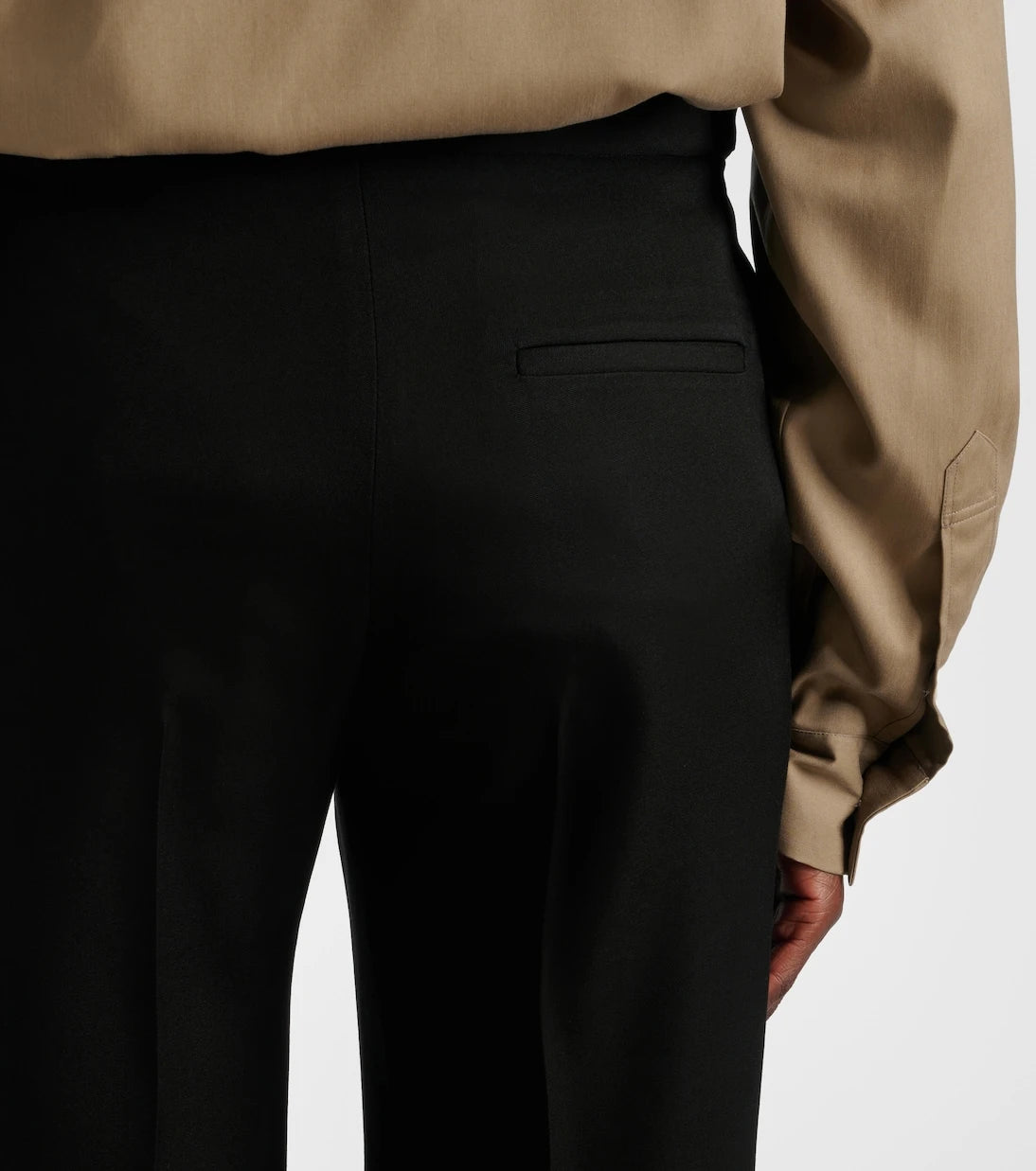The Row - Jesse mid-rise wool straight pants
