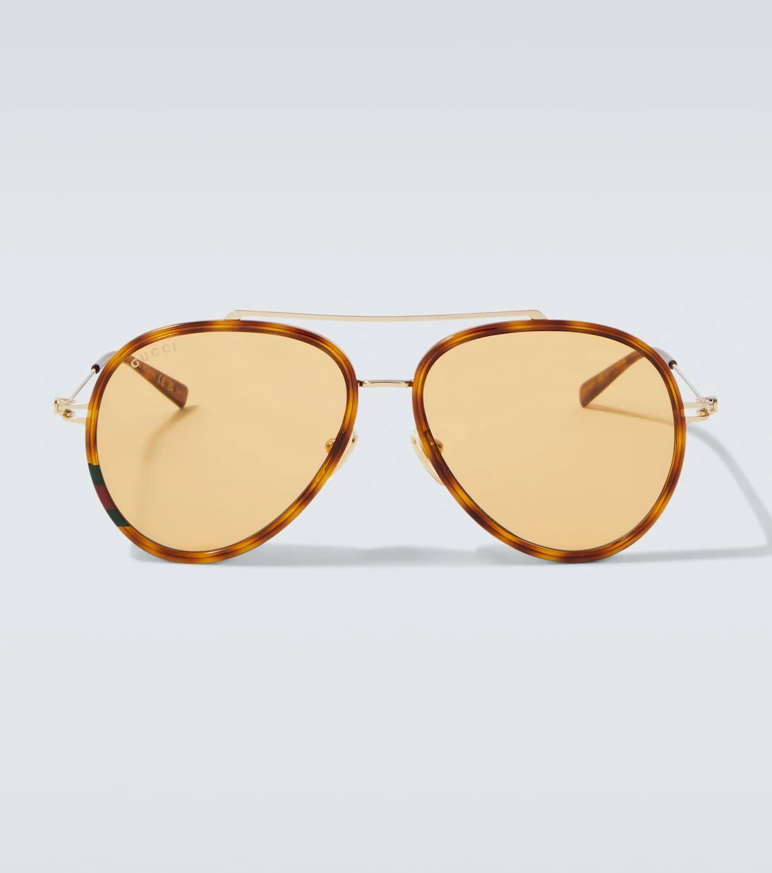 Gucci - Double G aviator sunglasses