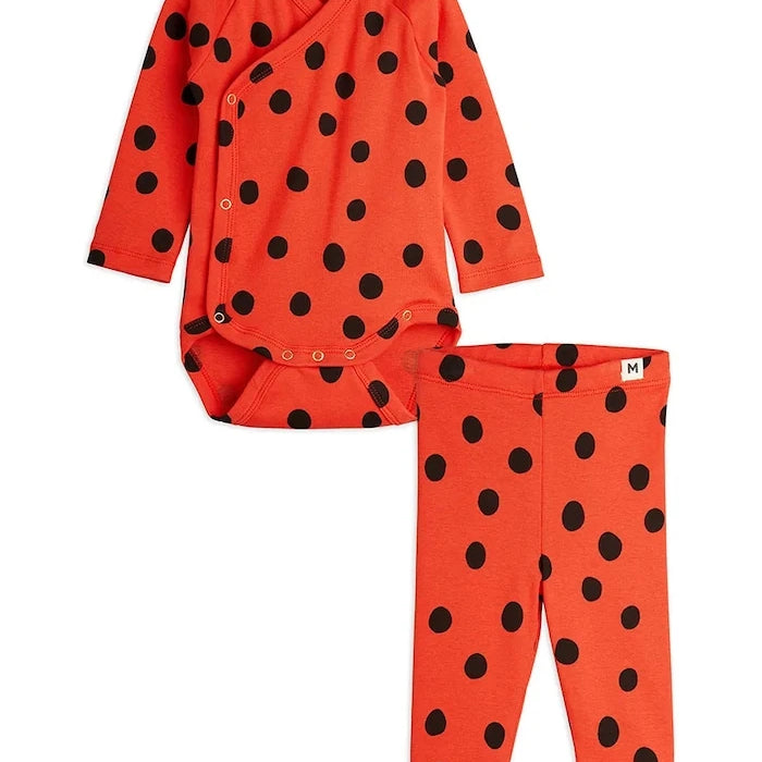 Mini Rodini Dots Bebek Pamuklu Takım