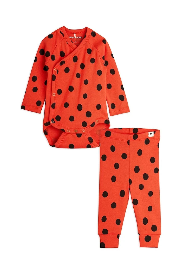 Mini Rodini Dots Bebek Pamuklu Takım