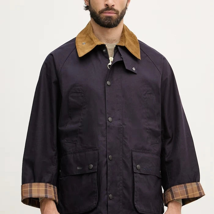 Barbour късо яке мъжко от памук Bedale