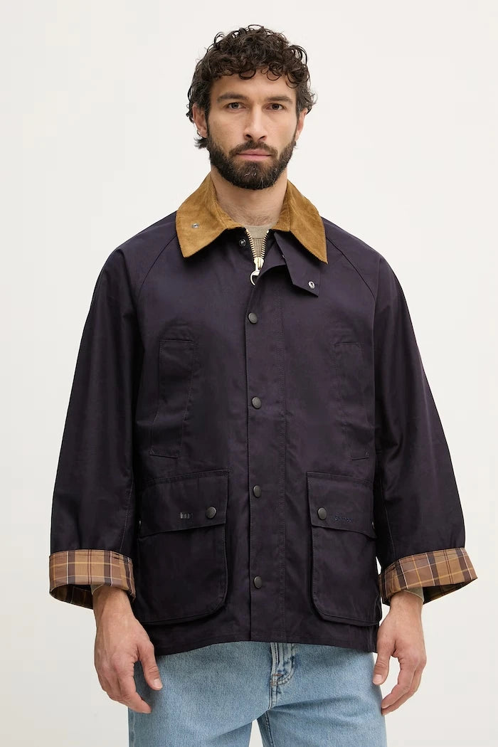 Barbour късо яке мъжко от памук Bedale