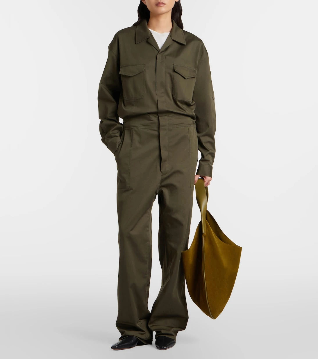 The Frankie Shop - Ardea cotton jumpsuit