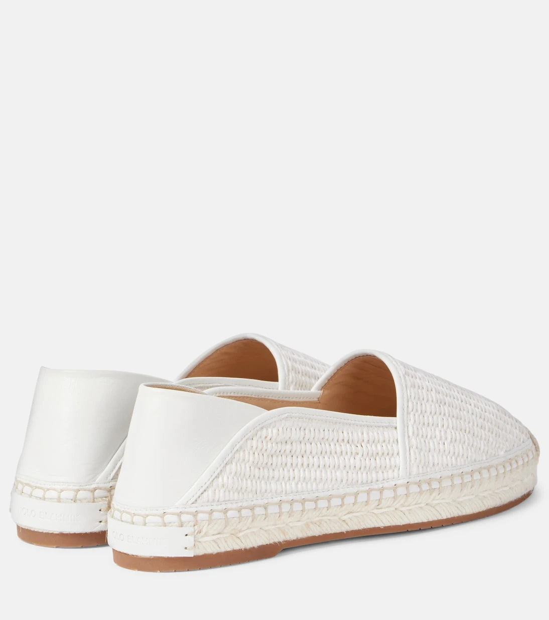 Manolo Blahnik - Espadra raffia espadrilles