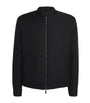 Emporio Armani Black Technical Fabric Blouson Jacket