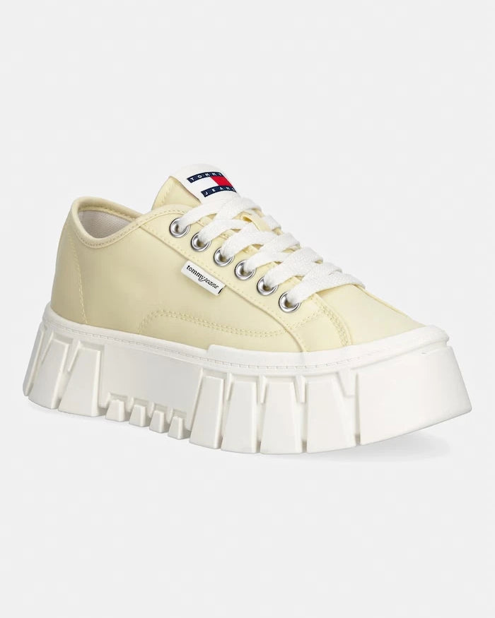 Tommy Jeans TJ PLATFORM SNEAKER kadın alçak kesim platform spor ayakkabı