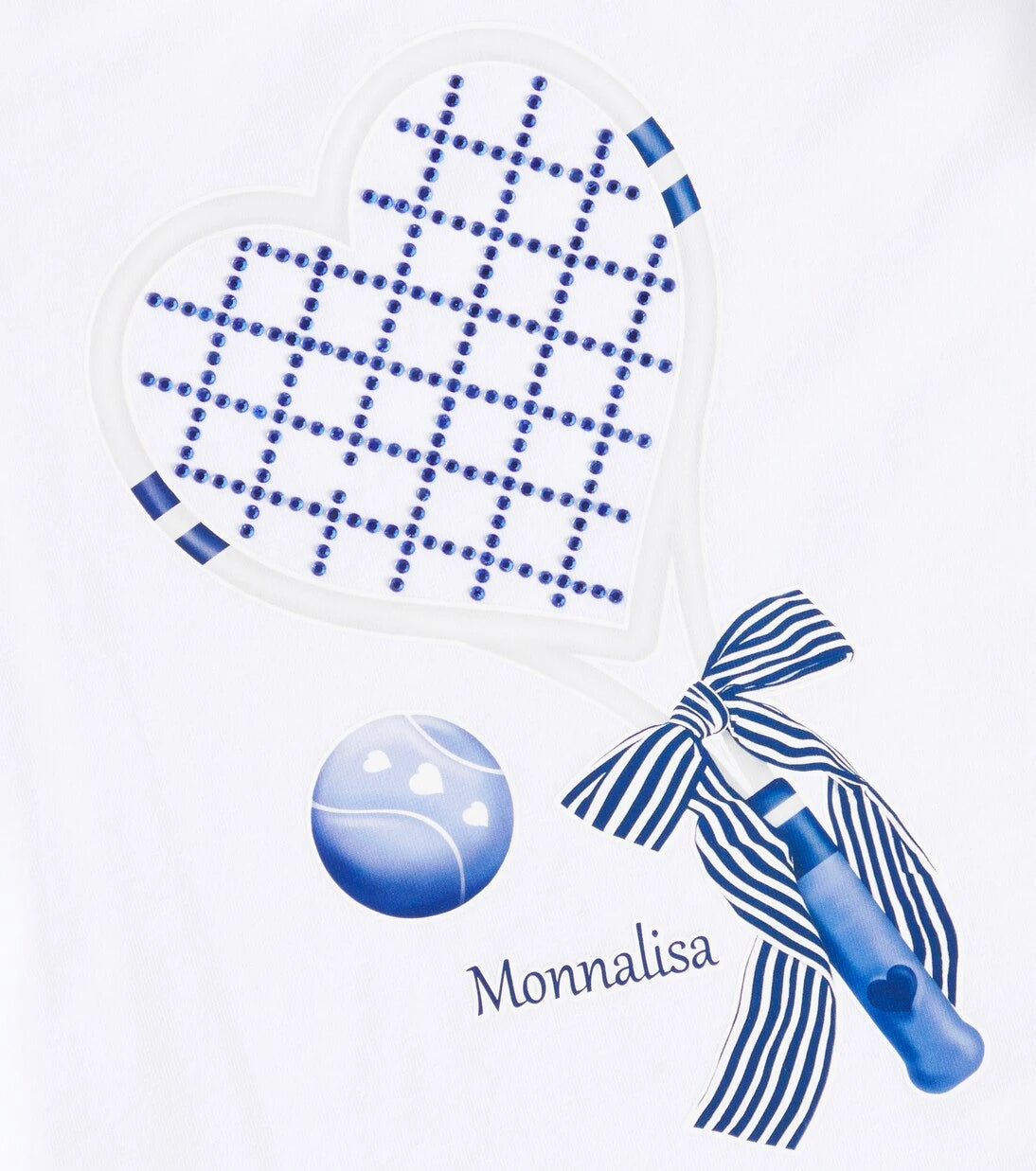 Monnalisa - Printed cotton-blend jersey T-shirt