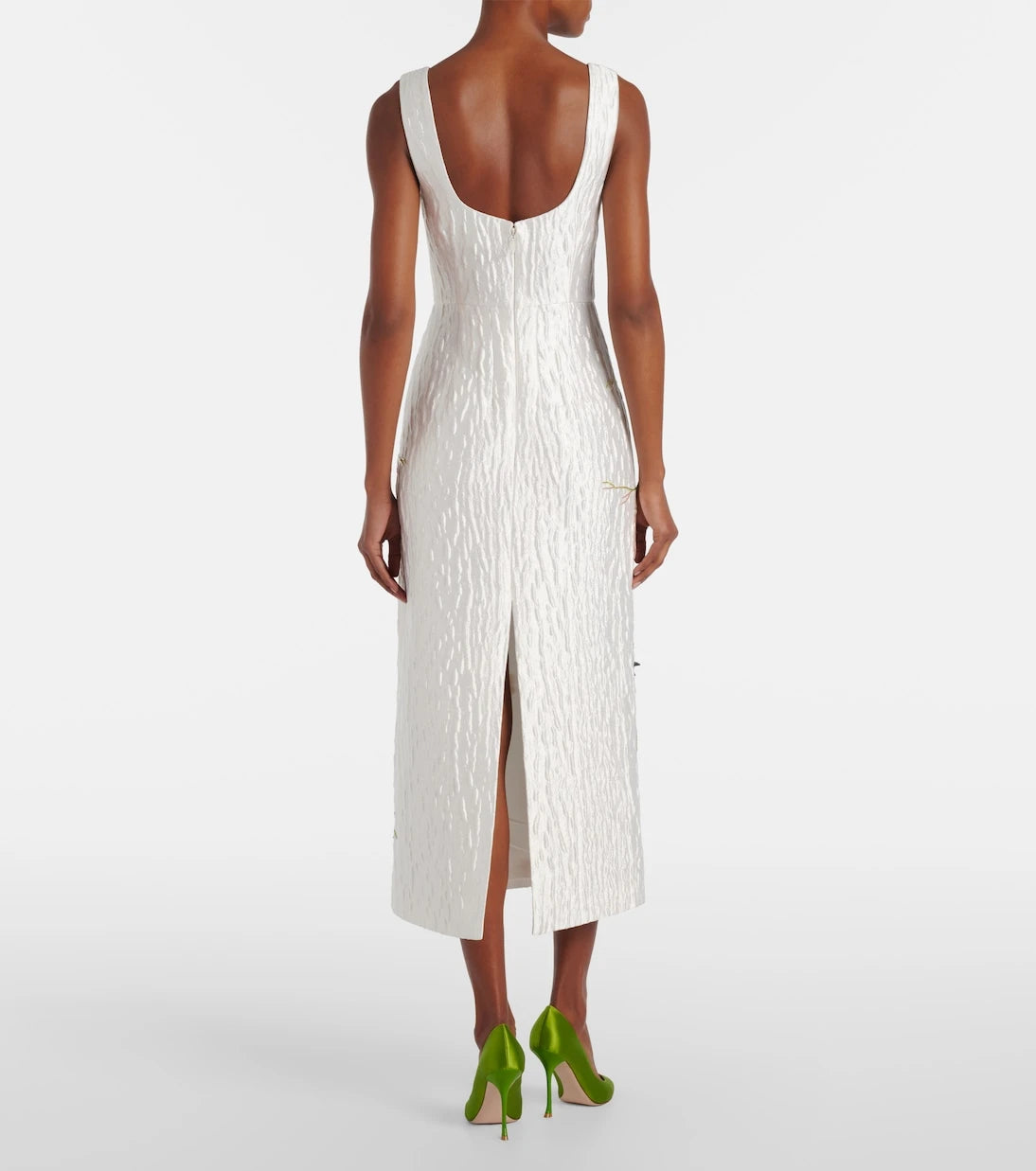 Simkhai - Lilibeth embellished jacquard cocktail dress