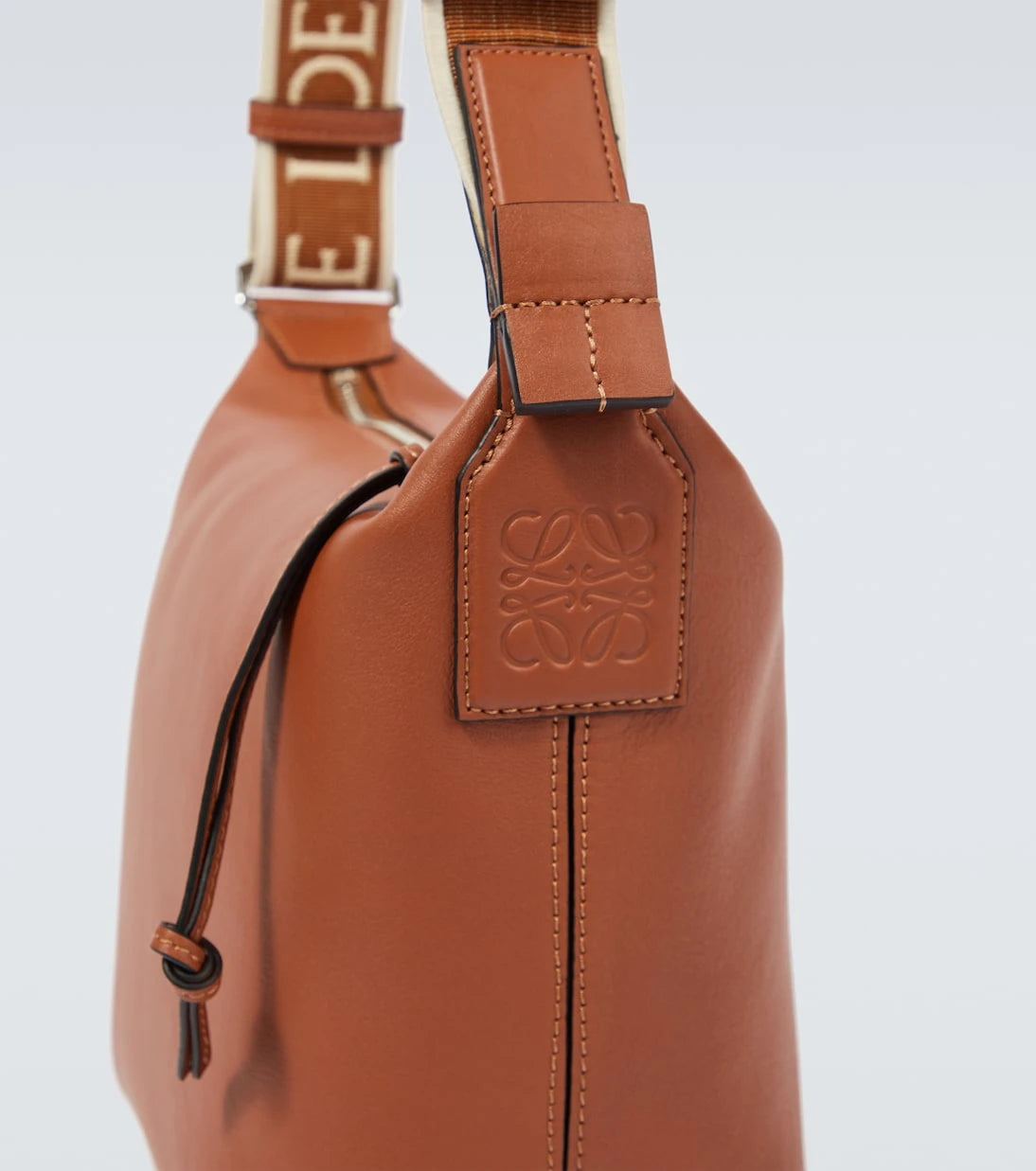Loewe - Cubi Small leather crossbody bag