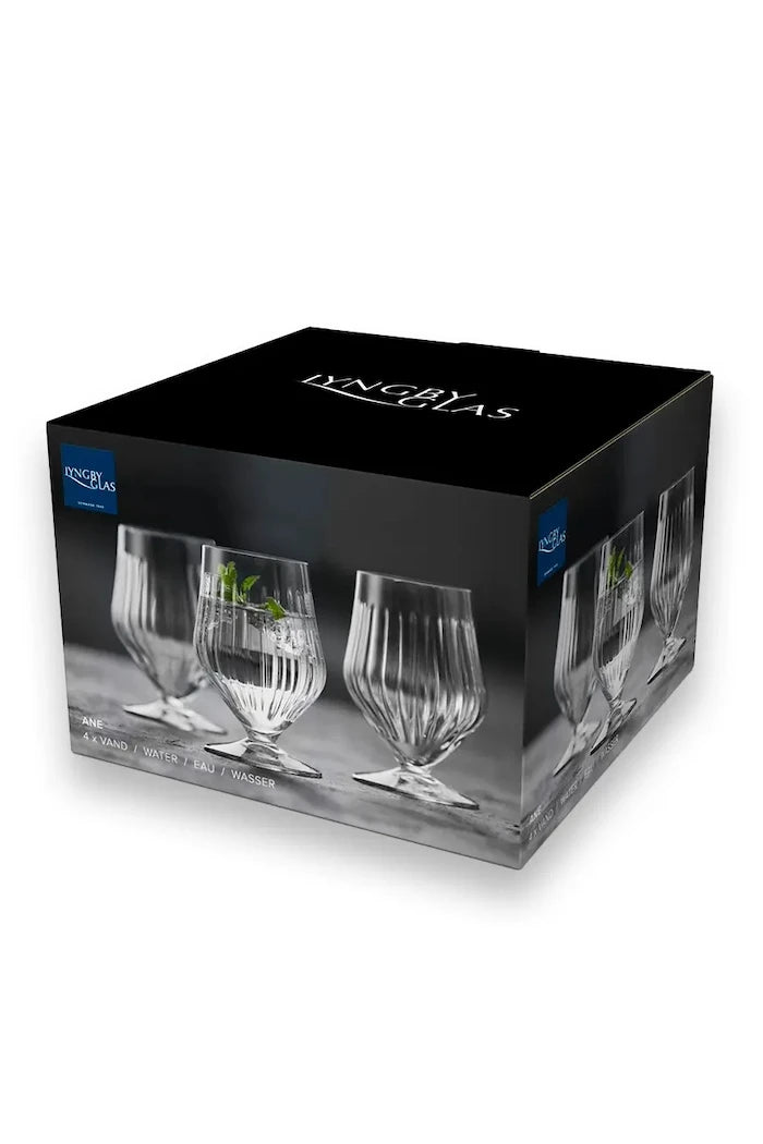 Lyngby Glas renkli camdan su bardağı seti 400 ml