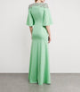Jenny Packham Green Embellished Daza Maxi Dress