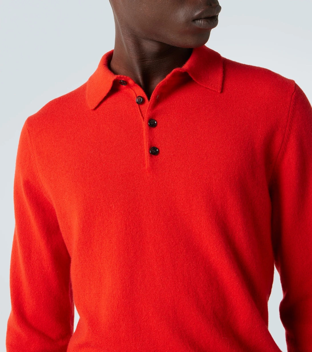 Allude - Cashmere polo sweater