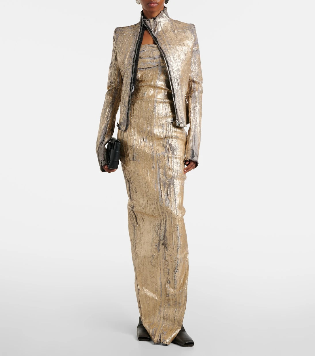 Rick Owens - Gary coated denim jacket